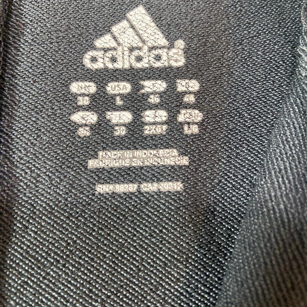 Adidas Black Jacket with Neon Yellow Highlights - Picture 4 of 6